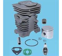 DUNLAP Kit piston cylindre 142 40 mm 530-0699-41 for tronçonneuse 141 : segments, axe, clips, joint, bougie, cage à aiguilles, ensemble(10 Pcs Cyl. Kit)