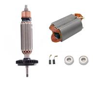 DUNLAP Rotor et stator d'induit de Marteau électrique à Arbre d'entraînement AC220 V for GWS7-100, GWS7-100T, GWS7-100ET, GWS7-125, GWS7-125T, GWS7-125ET(Full Set)