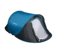 DUNLOP 1 Personne Pop-up Tente Camping Outdoor, Bleu/Gris, 220 x 120 x 90 cm