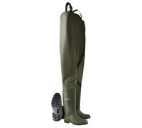 Dunlop 388VP WAADBROEK Cuissardes en caoutchouc, Vert - Taille 08, 47 EU