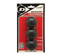 Generique Balles Dunlop Progress 3Bbl – Blister de 3 balles Mixte Adulte