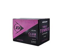 Dunlop 40+ Training Box Lot de 144 balles de Tennis de Table Blanc
