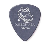 Jim Dunlop Médiators Gator Grip 0,96 mm Lot de 12 Gris