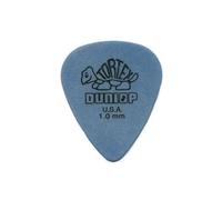 Jim Dunlop Médiators Tortex Standard 418P100 1 mm Bleu Pack de 12