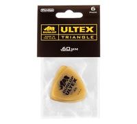 Jim Dunlop Médiators 426P60 Ultex Triangle 0,60 mm Pack de 12