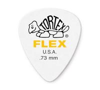 Jim Dunlop Médiators Tortex Flex 0,73 mm Pack de 12