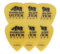 Jim Dunlop Médiators 433P200 Ultex Sharp Player 2,00 mm, lot de 6