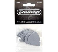 Jim Dunlop Médiators pour guitare 44P60 Nylon Standard 0,60 mm Gris Pack de 12