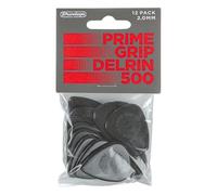 Dunlop 450P200 Médiators Delrin 500 Prime Grip 2,00mm sachet de 12