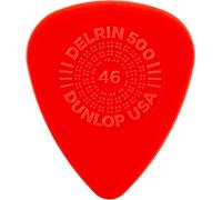 Dunlop 450R046 Médiators Delrin 500 Prime Grip 0,46mm sachet de 72