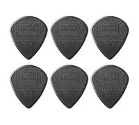 Jim Dunlop Médiators Jazz III MAX-grip Fibre de carbone Sachet de 6
