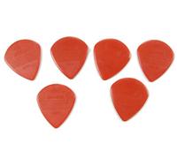 Dunlop 471R3N Max Grip Jazz III Lot de 6 médiators de guitare en nylon Rouge