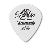 Dunlop Médiators Tortex Jazz III, Blanc, 0,88 mm