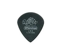 Dunlop 482P114 Médiators Tortex Pitch Black Jazz III 1,14mm sachet de 12
