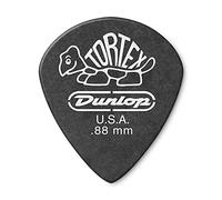 Dunlop 482P88 Médiators Tortex Pitch Black Jazz III 0,88mm sachet de 12