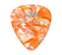 Dunlop 483 Picks GENUINE CELLULOID CLASSIC, orange Perloid, Thin