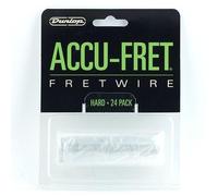 DUNLOP 6230 Medium Accu-Fret Fretwire Set, 18% Nickel Argent, Dur, 24 Pcs., 66