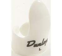 Jim Dunlop 9021R Sachet de 12 Onglets de pouce Large Blanc