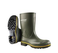 DUNLOP aCIFORT b440631.aF kUIT langschaft bottes en caoutchouc mixte adulte, Vert (Black/black), 40 EU