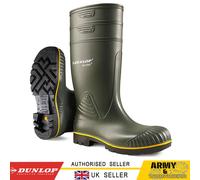 Dunlop Acifort Résistant Vert Pratique & Durable Travail Coffre Pour Ferme