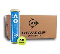 Dunlop Australian Open 18x4pièce. (6 douzaines) Jaune ONE-SIZE
