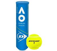 DUNLOP Australian Open (AO) Lot de 3 balles de tennis extra résistantes pour tous les terrains (8 canettes)