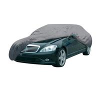 Dunlop Bache Voiture XL - Housse Voiture Universale 534 x 178 x 120 cm - Couverture Imperméable avec Cordon Élastique et Anneaux - pour l'Intérieur et l'Extérieur - Gris