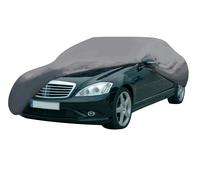 Dunlop Bache Voiture XL - Housse Voiture Universale 534 x 178 x 120 cm - Couverture Imperméable avec Cordon Élastique et Anneaux - pour l'Intérieur et l'Extérieur - Gris