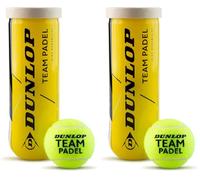 Dunlop Balles de Padel Team Padel, 3 balles