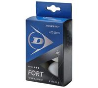 Dunlop Fort Tournament 3 balles de Tennis de Table Unisexe pour Adulte Blanc Taille Unique