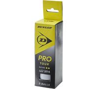 Dunlop - Balles de ping-pong "40+ Pro Tour" Lot de 3 RD2571 (Taille unique) (Blanc)