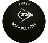 Dunlop - Balles de squash "Pro" paquet de 3 - Polymère hydrocarboné élastique RD1041 (Taille unique) (Noir)