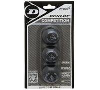 Dunlop balles de squash x3 competition loisirs G