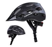 Dunlop Bike Helmet with Light - Bike Helmet Women and Men - Adjustable from 55 t