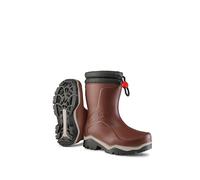 DUNLOP Blizzard kids - Bottes de neige pour garçons et filles - Bottes d'hiver Imperméable - Doublure chaude - 100% étanches et chaudes - Isolé - Bordeaux - Pointures 24 à 35