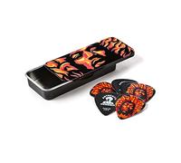 Dunlop Boîte de 6 médiators Jimi Hendrix Voodoo Fire heavy