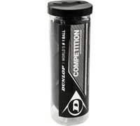 Dunlop Balles de squash Competition – Tube de 3 balles