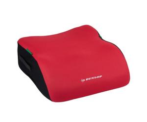 Dunlop Booster Car Enfant 135-150cm - ECE R129 - Siège enfant ergonomique - housse lavable - Rouge