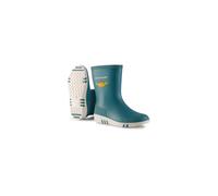 DUNLOP Bottes de pluie pour enfants Mini - 100% imperméable, bottes de pluie pour enfants; filles & garçons - bleu - taille 24