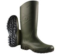Dunlop Bottes De Travail Vertes T.41 En PVC Sans Embout Imperméables