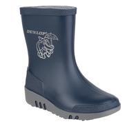 Dunlop - Bottes en caoutchouc à motif éléphant - Enfant unisexe (FS2808)