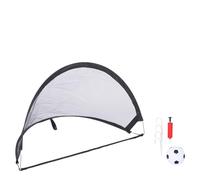 Dunlop But de Football Pop-up avec Ballon, Pompe et 4 piquets - 2 pièces - 60 x 60 x 40 cm