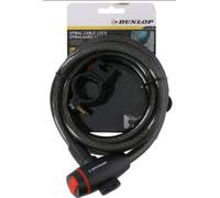 DUNLOP - Câble anti-vol spirale 12 mm 180 cm DUNLOP - Réf. 871125256376