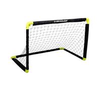 Dunlop Cage de Foot - But de Foot Enfant - Mini But Pliable et Montage Rapide - Kit Entrainement Football pour Enfants et Adultes - Cage Foot Exterieur et Interieur - Noir/Jaune