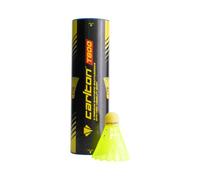 DUNLOP Carlton Volants de Badminton Tournament T800, Tube de 6 | Trajectoire constante | Construction durable | Pour juniors & joueurs de club | Tube de 6