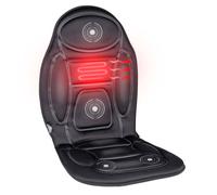 Dunlop Chaise de Massage Auto avec Fonction Chauffante 108 x 48 CM 4 Moteurs de