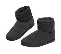 Dunlop Chausson Hommes, Pantoufle Montante Hiver Taille 41-46, Bottes Intérieur Extérieur Semelle Antidérapante Confort Motif Camouflage, Idée Cadeau Homme (Noir, Numeric_45)