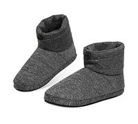 Dunlop Chausson Hommes, Pantoufle Montante Hiver Taille 41-46, Bottes Intérieur Extérieur Semelle Antidérapante Confort Motif Camouflage, Idée Cadeau Homme ,Gris,42 EU