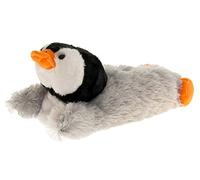 DUNLOP Chaussons de Noël fantaisie en fausse fourrure pour femme, pingouin, 36/37 EU