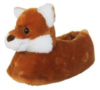 Dunlop Chaussons de Noël fantaisie en fausse fourrure pour femme, renard, 40/41 EU
